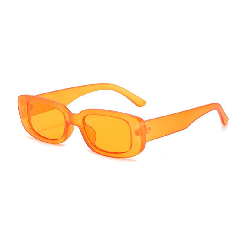 Gafas de sol de montura pequeña para hombre, gafas de sol retro de moda para mujer