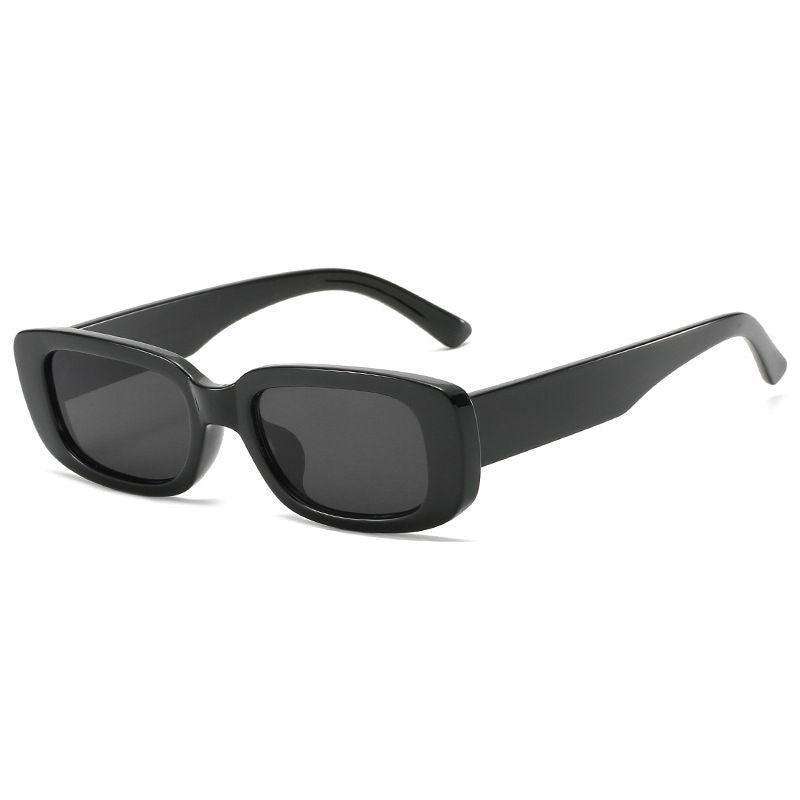 Gafas de sol de montura pequeña para hombre, gafas de sol retro de moda para mujer