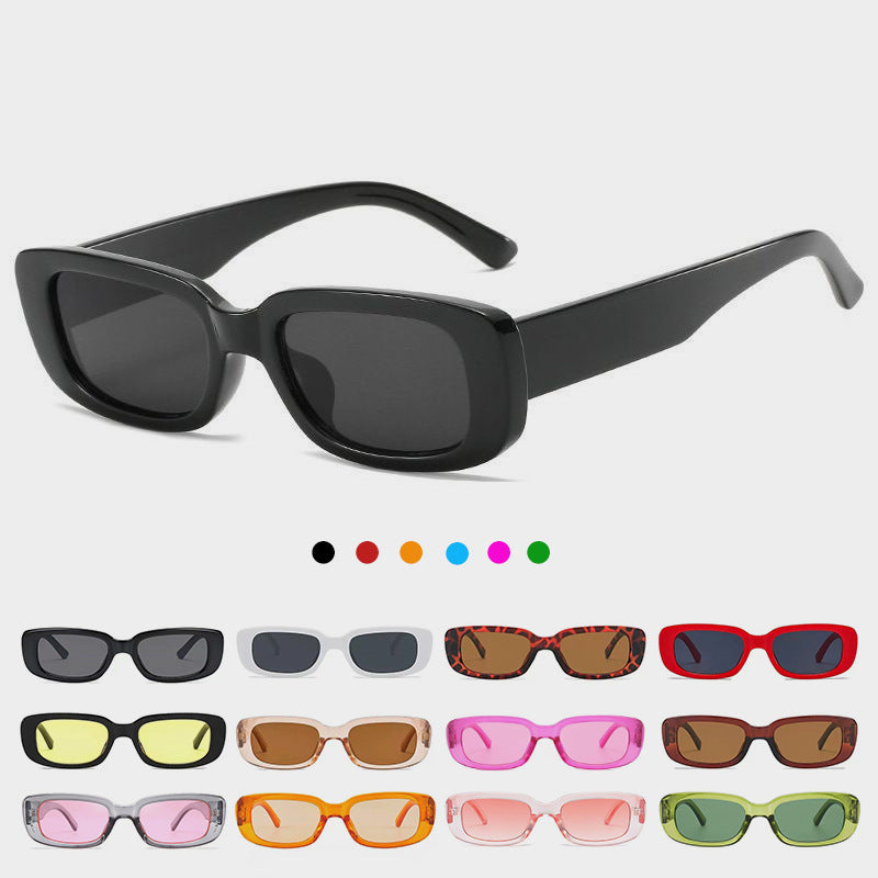 Lunettes de soleil pour hommes, petites lunettes de soleil à monture pour femmes, lunettes rétro à la mode