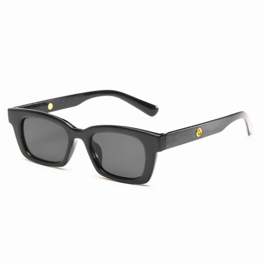 Gafas de sol de caja pequeña para hombres y mujeres, gafas de sol retro