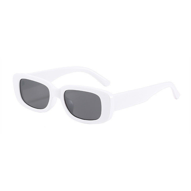 Gafas de sol de montura pequeña para hombre, gafas de sol retro de moda para mujer