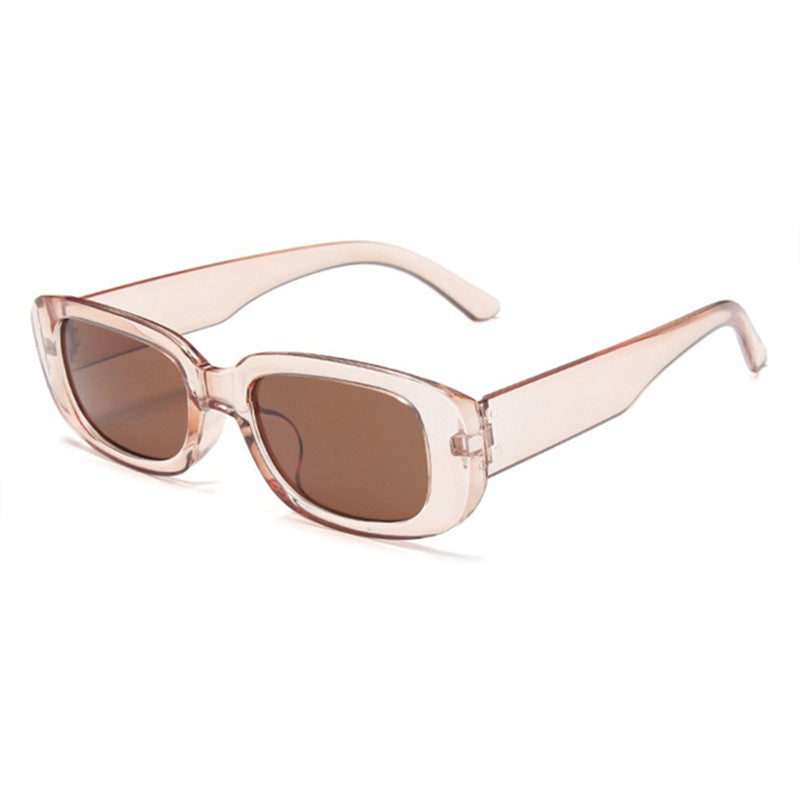 Gafas de sol de montura pequeña para hombre, gafas de sol retro de moda para mujer