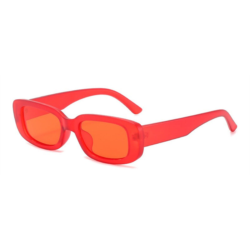 Gafas de sol de montura pequeña para hombre, gafas de sol retro de moda para mujer