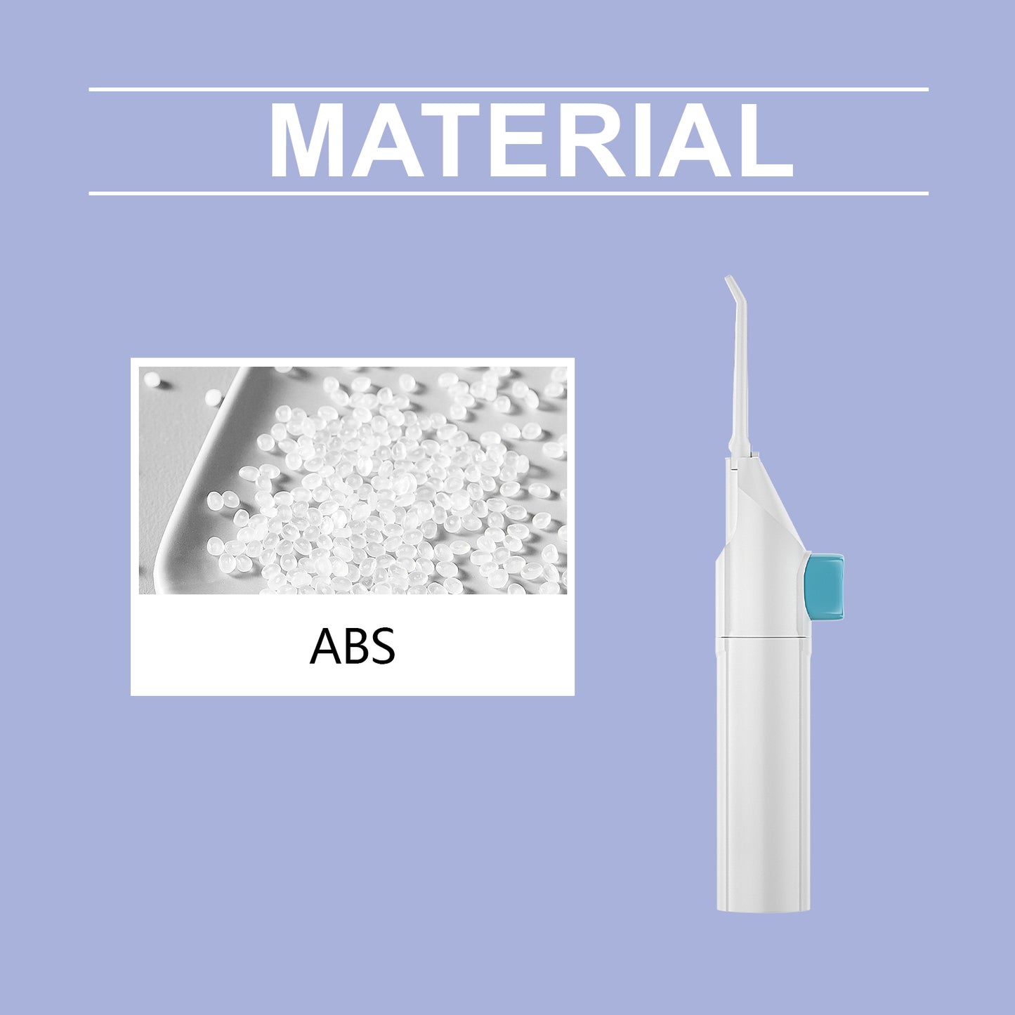 Nettoyeur dentaire manuel Oralhoe Nettoie la mauvaise haleine Soins du tartre pour les dents Nettoyant dentaire quotidien portable