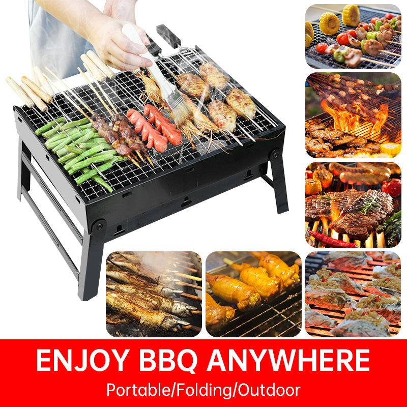 Barbecue Large Outdoor Barbecue Portable Charcoal Grill BBQ Barbecue Folding Barbecue Grill