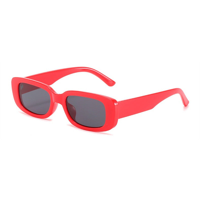 Gafas de sol de montura pequeña para hombre, gafas de sol retro de moda para mujer