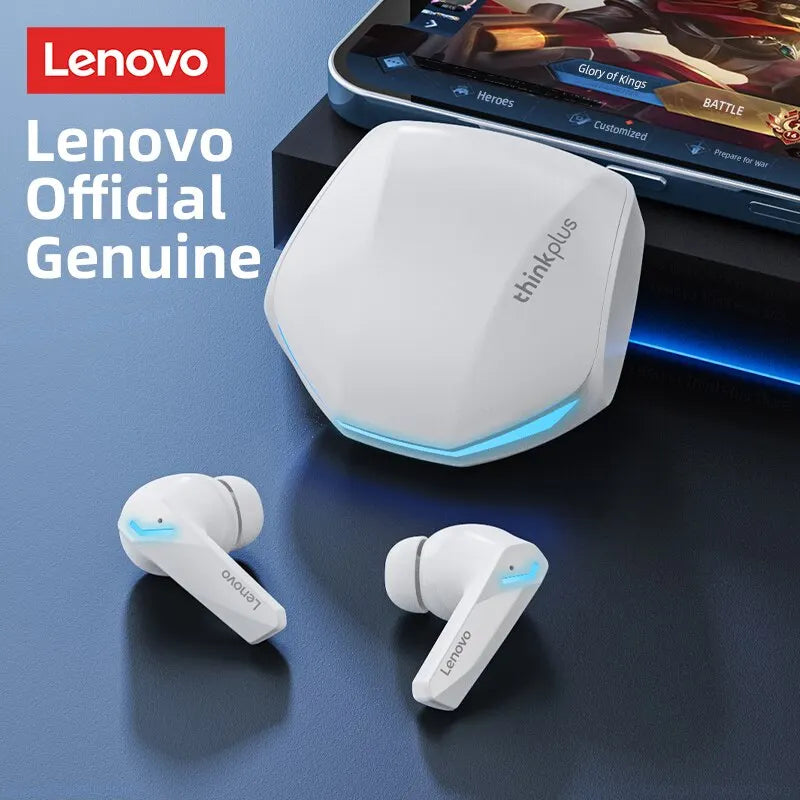 Lenovo GM2 Pro Écouteurs Bluetooth 5.3 Casque de sport Casque sans fil intra-auriculaire Gaming Faible latence Double mode Casque de musique Nouveau